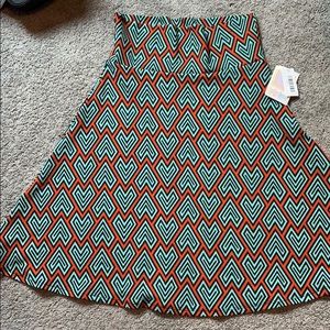 LuLaRoe Azure Skirt NWT